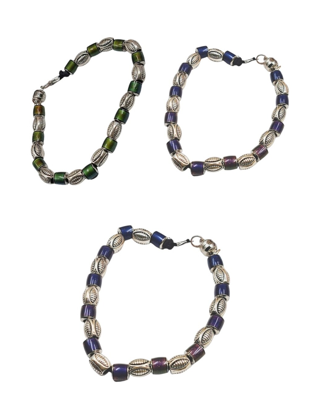 Color Changing Stones Magnetic Bracelet with Magnetic Lock NWOT 1 Piece